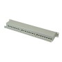 ROLINE Cat.6/Class E 19" Patch Panel, 24 Ports, STP light grey (26.11.0351)