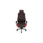ENDORFY Meta RD Poltrona per gaming Seduta imbottita Nero, Rosso (EY8A006)