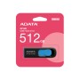 ADATA UV128 unità flash USB 512 GB USB tipo A 3.2 Gen 1 (3.1 Gen 1) Nero, Blu (AUV128-512G-RBE)