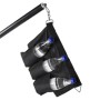 Walimex 16553 treppiede Universale 3 gamba/gambe Nero (16553) (1016553)