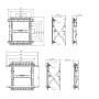 Equip 650325 Supporto per display espositivi 139,7 cm (55") Nero (650325)