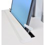 Ergotron StyleView Alluminio, Grigio, Bianco Computer portatile Carrello multimediale (SV44-1111-2)