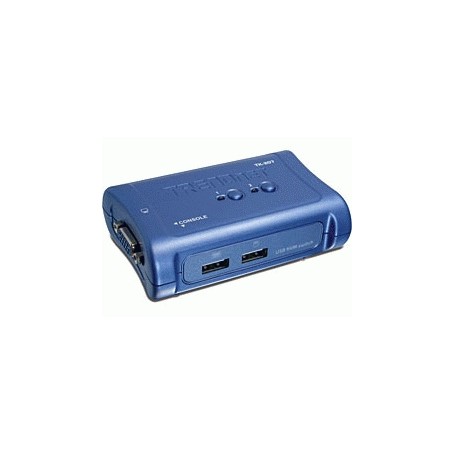 Trendnet TK-207K switch per keyboard-video-mouse (kvm) Blu (TK-207K)