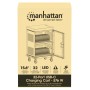 Manhattan 102353 portable device management cart& cabinet Carrello per la gestione dei dispositivi portatili Grigio (102353)