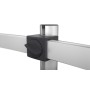 Durable 508823 supporto da tavolo per Tv a schermo piatto 86,4 cm (34") Morsa Argento (508823)