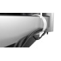 Durable 508823 supporto da tavolo per Tv a schermo piatto 86,4 cm (34") Morsa Argento (508823)