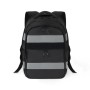 DICOTA Hi-Vis V2 zaino Nero Polietilene tereftalato (PET), Poliuretano termoplastico (TPU) (P20471-03-V2)