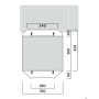 Easy Camp Reine Grigio Tenda da sole a scomparsa (120506)