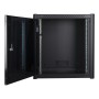 LOGON RWP12U45BL rack 12U Da parete Nero