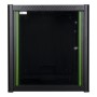 LOGON RWP12U56BL rack 12U Da parete Nero