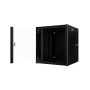 Lanview RWP12U45BL-D rack 12U Da parete Nero