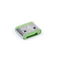 Smartkeeper CL04PKGN clip sicura Bloccaporte + chiave USB tipo-C Verde Plastica 1 pz