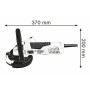 Bosch GBR 15 CAG 9300 Giri/min Nero, Blu 1500 W (0601776001)
