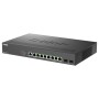 D-Link DMS-1250-10SP/E switch di rete Gestito 2.5G Ethernet (100/1000/2500) Supporto Power over Ethernet (PoE) Nero