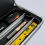 Knipex 00 21 42 cassetta per attrezzi Nero Acrilonitrile butadiene stirene (ABS), Alluminio, Alluminio pressofuso, Duralluminio