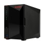 Asustor AS5402T server NAS e di archiviazione Intel® Celeron® N5105 4 GB DDR4 0 TB ADM Nero (90-AS5402T00-MD30)