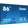 iiyama LH8664UHS-B2AG visualizzatore di messaggi Pannello piatto per segnaletica digitale 2,18 m (86") Wi-Fi 500 cd/m² 4K Ultra