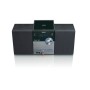 Lenco MC-150 impianto stereo portatile Analogico e digitale 22 W Nero, Argento (MC-150)