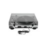 Omnitronic 10603043 giradischi per DJ Piatto per DJ con trasmissione a cinghia Argento