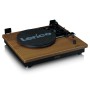 Lenco LS-100WD piatto audio Giradischi con trasmissione a cinghia Nero, Quercia Automatico