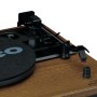 Lenco LS-100WD piatto audio Giradischi con trasmissione a cinghia Nero, Quercia Automatico