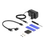 DeLOCK Custodia USB Type-C per 1 x SSD M.2 NVMe + 1 x SSD / HDD SATA da 2.5″ con funzione di clonazione (42020)