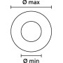 Hellermann Tyton TAG138LA4-1105-WHCL-1105-CL/WH Bianco Poliestere 500 pz (594-13876)
