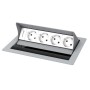Kindermann 7492000074 cassetta di scarico Tipo F Argento, Bianco