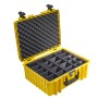 B&W Cases type 6000 Giallo Polipropilene (PP) (6000/Y/RPD)