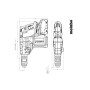 Metabo KH 18 LTX BL 28 Q 1000 Giri/min SDS-plus (601715840)