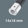 Wera 05075655001 chiave dinamometrica Ft-lb, Nm