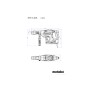 Metabo KHEV 5-40 BL 1150 W 500 Giri/min SDS-max (600765500)