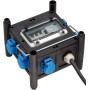 Brennenstuhl 1153690600 prolunghe e multiple 2 m 7 presa(e) AC Esterno Nero, Blu
