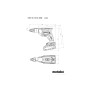 Metabo HBS 18 LTX BL 3000 3000 Giri/min 1 kg Nero (620062890)