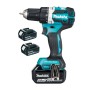 Makita DDF484RT3J trapano 2000 Giri/min 1,8 kg Nero, Blu, Argento