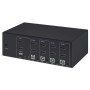 Manhattan 153539 switch per keyboard-video-mouse (kvm) Nero (153539)