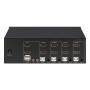 Manhattan 153539 switch per keyboard-video-mouse (kvm) Nero (153539)