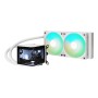 TRYX PANORAMA ARGB 240 Processore Kit di raffreddamento a liquido 12 cm Bianco 1 pz (L-P240A-AS2M-G0W)