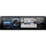 JVC KD-X561DBT Ricevitore multimediale per auto Nero, Blu 180 W Bluetooth (KDX561DBT)