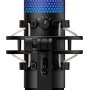 HyperX QuadCast – Microfono USB (nero-grigio) – Illuminazione RGB (4P5P7AA)