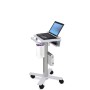 Ergotron StyleView Laptop Cart, SV10 Alluminio, Bianco Computer portatile Carrello multimediale (SV10-1100-0)