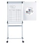 MAUL 6379495 blocco per lavagne e accessori Libera installazione 690 x 1005 mm Alluminio, Plastica Argento, Bianco (63794-95)