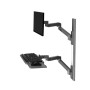 Ergotron LX Series 45-696-293 Supporti a parete per TV 86,4 cm (34") Grigio scuro