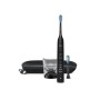 Philips DiamondClean 9000 Sonicare Spazzolino Elettrico Sonico Nero con App, con custodia da viaggio HX9913/18