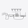 Reolink NVS8-8MD4 kit di videosorveglianza Cablato 8 canali (PS4KD01-8)