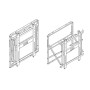 Hagor 5790 Supporto per display espositivi 139,7 cm (55") Nero (5790)