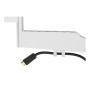 Hama 00220854 Supporto TV a parete 165,1 cm (65") Nero, Bianco