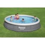 Bestway Fast Set 57313 piscina fuori terra Piscina con bordi Piscina rotonda 9677 L Grigio (57313)
