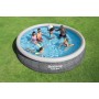 Bestway Fast Set 57313 piscina fuori terra Piscina con bordi Piscina rotonda 9677 L Grigio (57313)