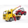 BRUDER MAN TGA Breakdown truck with cross country vehicle (2750) (02750)